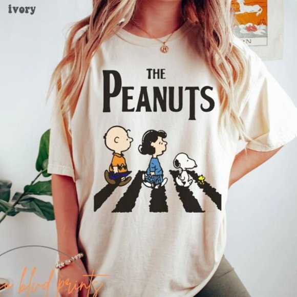 Gildan Shirts The Peanuts Shirt Charlie Brown Shirt The Beatles